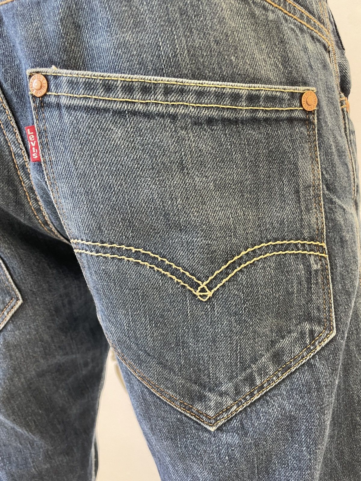 Levi's Title: Levis 514 Dark Wash Denim Jeans W34 Heritage Fade Size US 34 / EU 50 - 19 Thumbnail