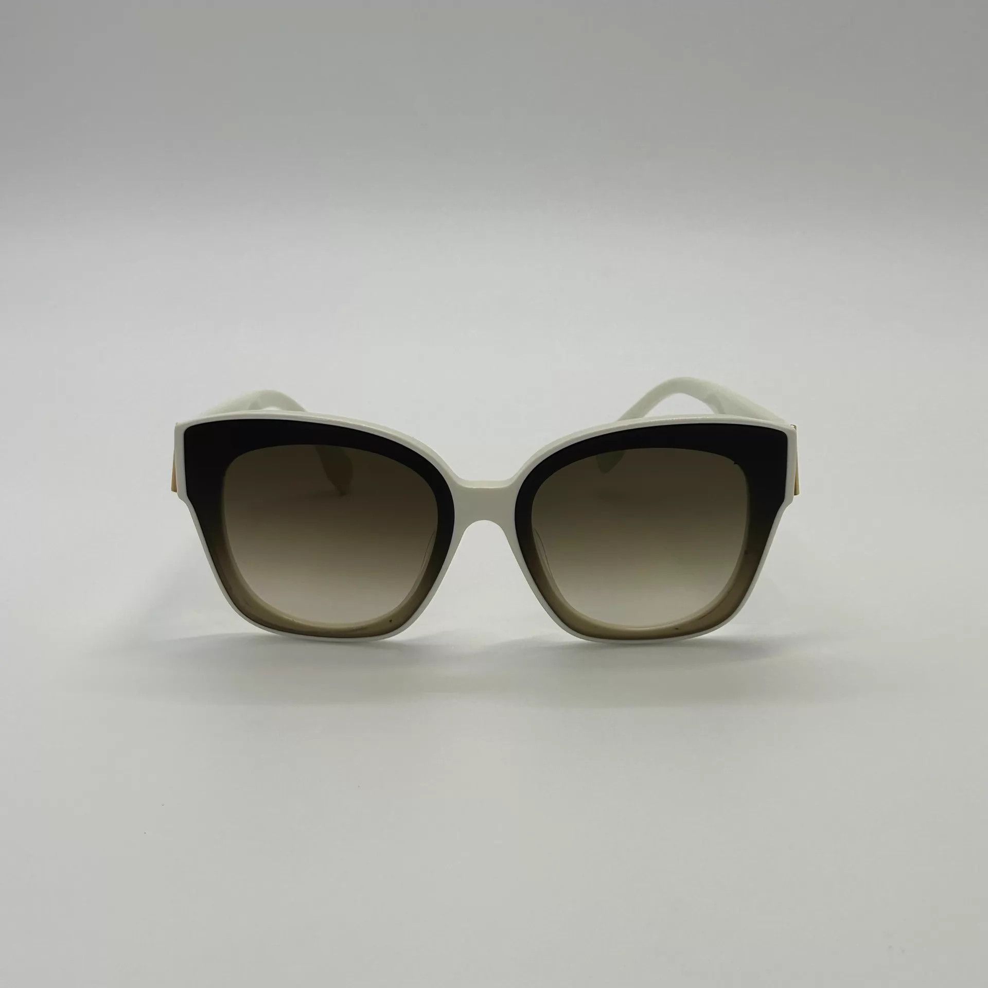 Fendi Fendi tortoiseshell side F logo large frame sunglasses Size ONE SIZE - 2 Thumbnail