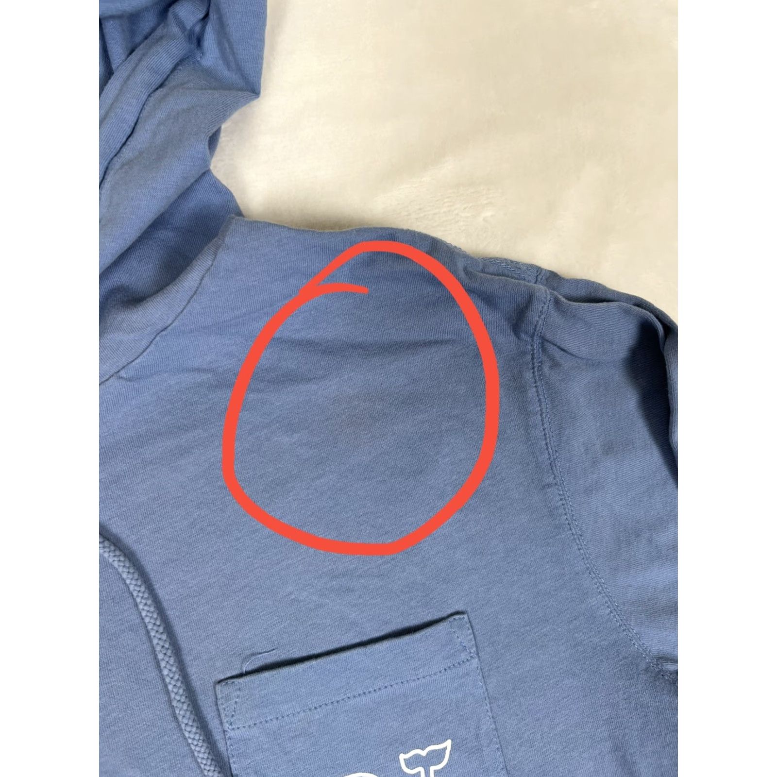 Vineyard Vines VINEYARD VINES Hooded Long Sleeve Shirt XS Men Light Blue Color Blue Old Logo Crack Stain Preppy Classic 90s? Size US XS / EU 42 / 0 - 4 Thumbnail