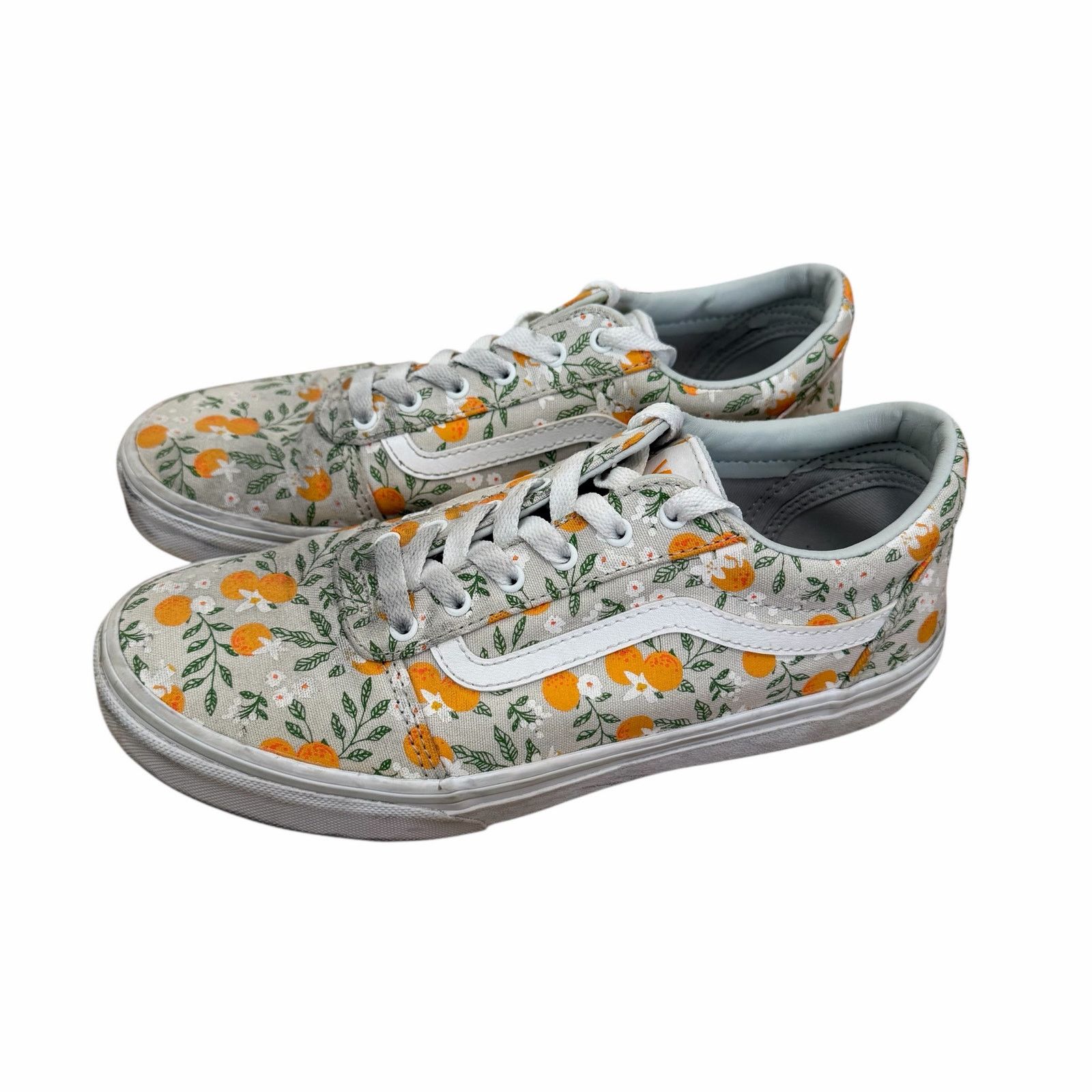 Vans Vans Old Skool Citrus Floral Low Top Sneakers Sz 6 Size US 6 / IT 36 - 2 Thumbnail