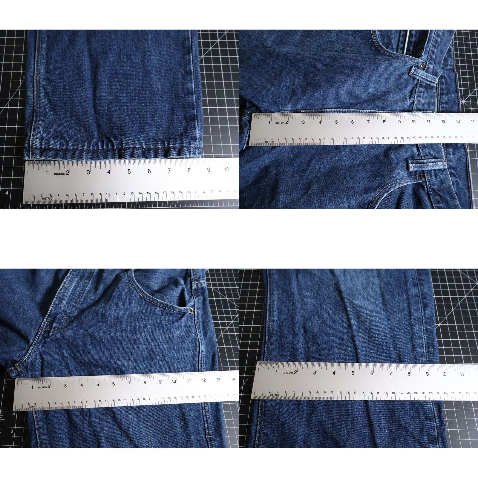 Levi's Levi's 569 Jeans Men 36 x 29 Blue Denim 5-Pocket Straight Relaxed Zip Fly Flap Back Pockets Vintage No Size US 36 / EU 52 - 8 Thumbnail