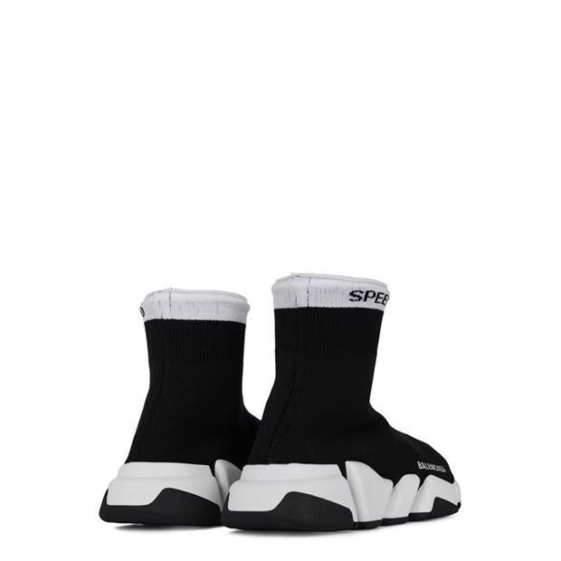 Balenciaga o1g2r1mq0924 Trainers in Black & White Size US 6 / IT 36 - 4 Thumbnail