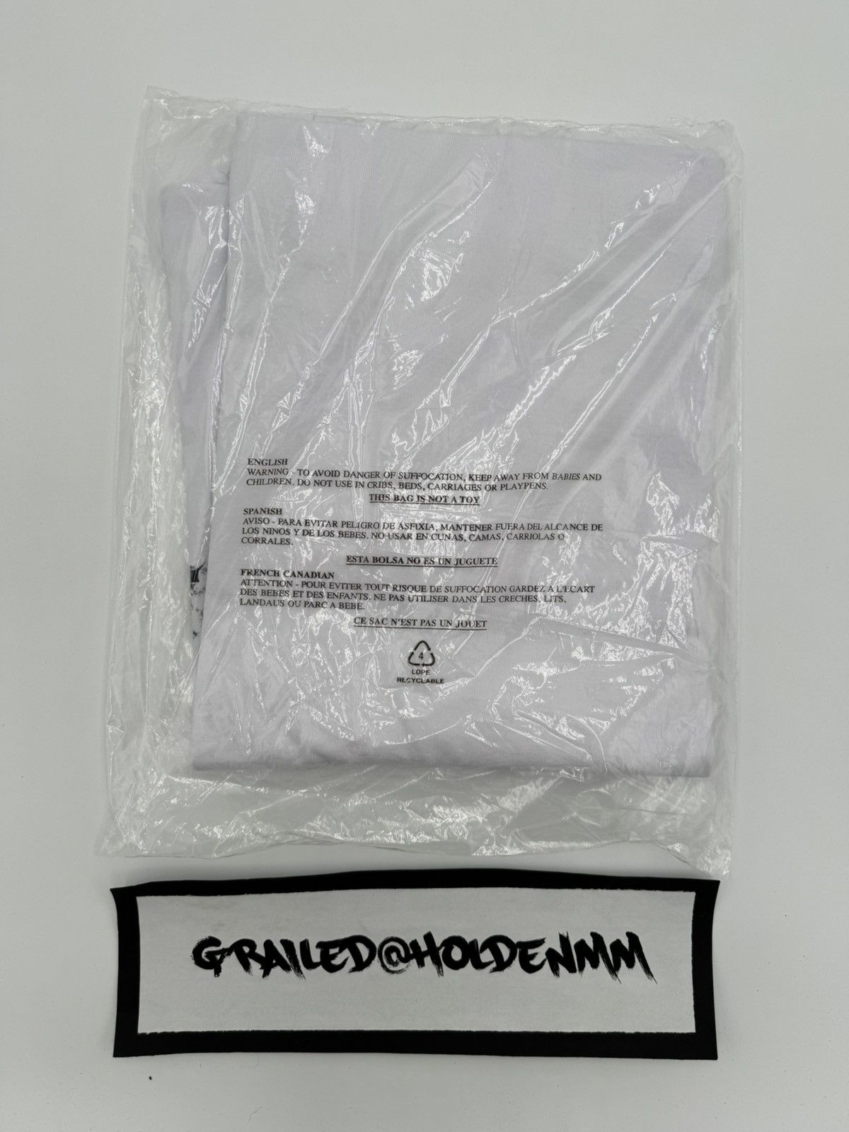 Fuck The Population FTP Grave Logo Tee White Size US L / EU 52-54 / 3 - 9 Thumbnail