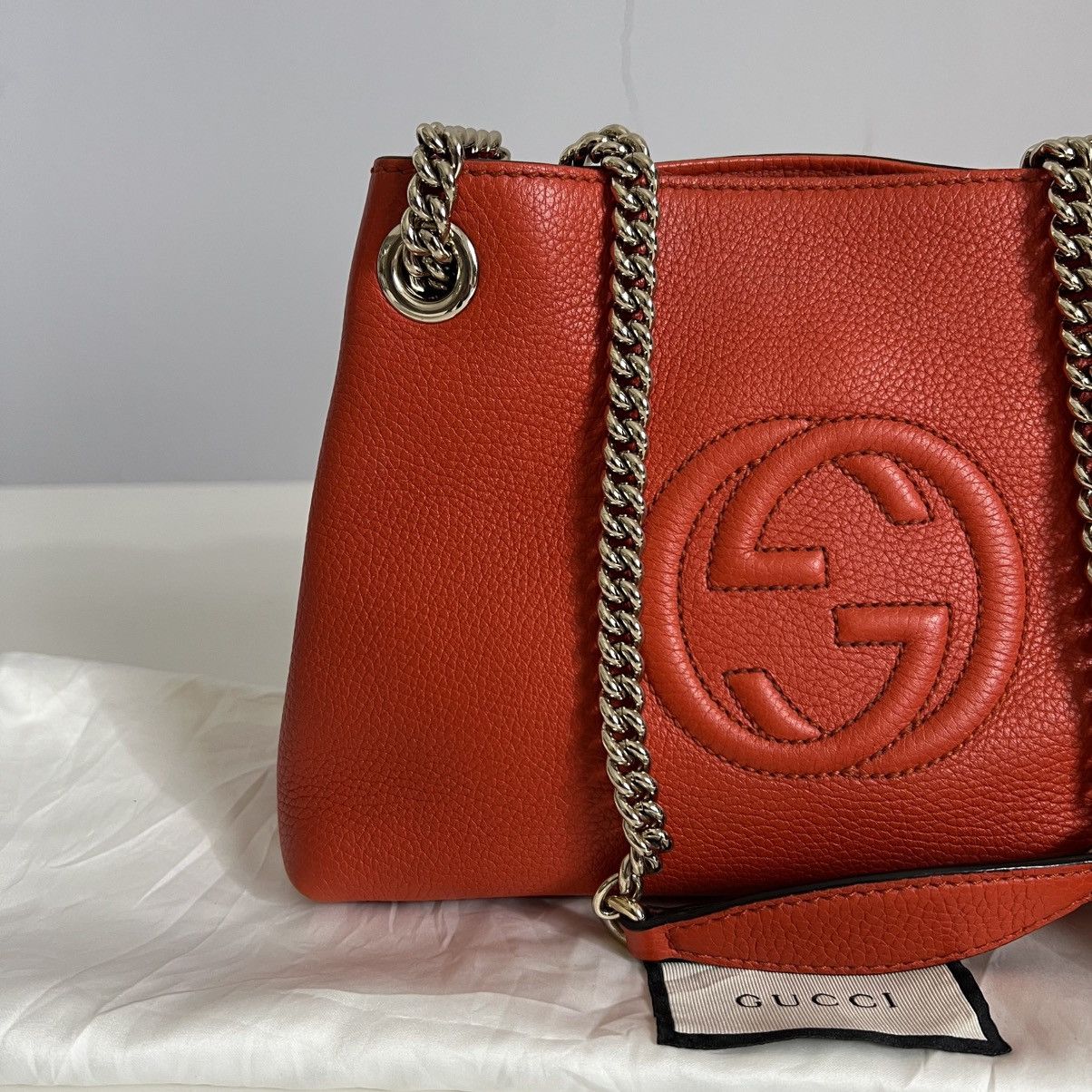 Gucci Gucci soho leather chain shoulder bag Size ONE SIZE - 3 Thumbnail