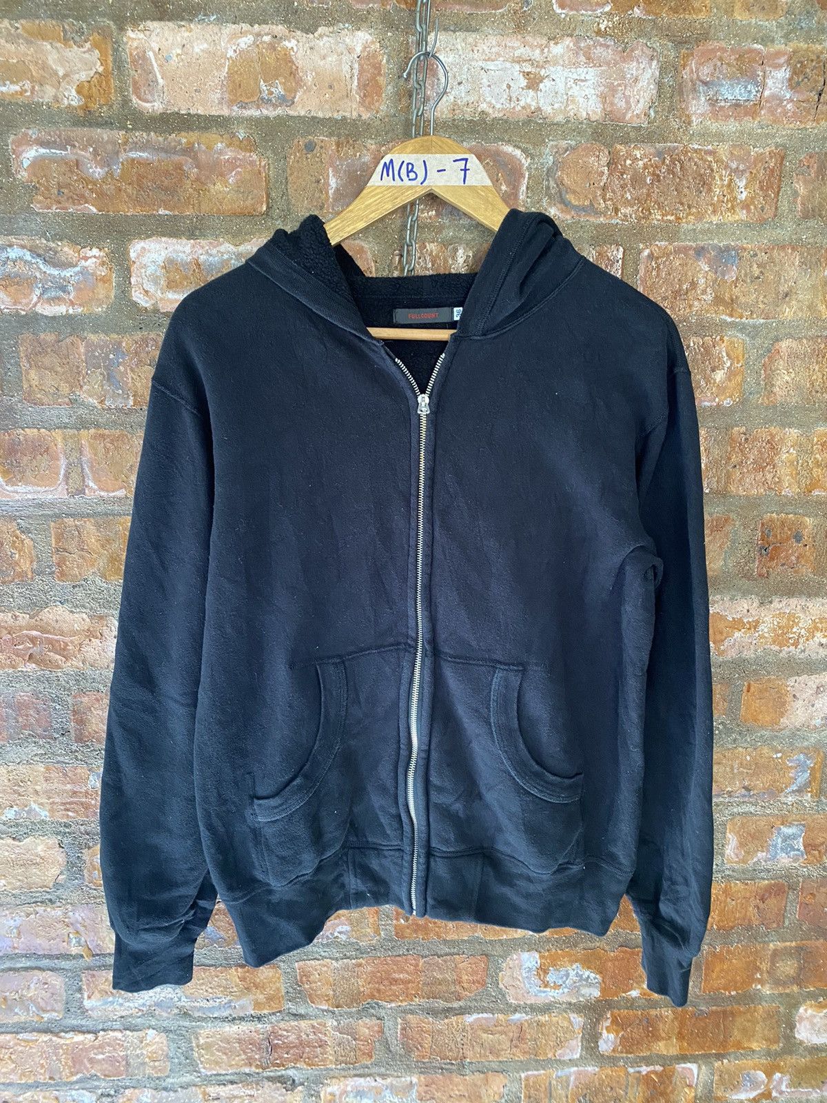 Full Count & Co. 1990s Bull Black zipper hoodie Size US M / EU 48-50 / 2 - 2 Thumbnail