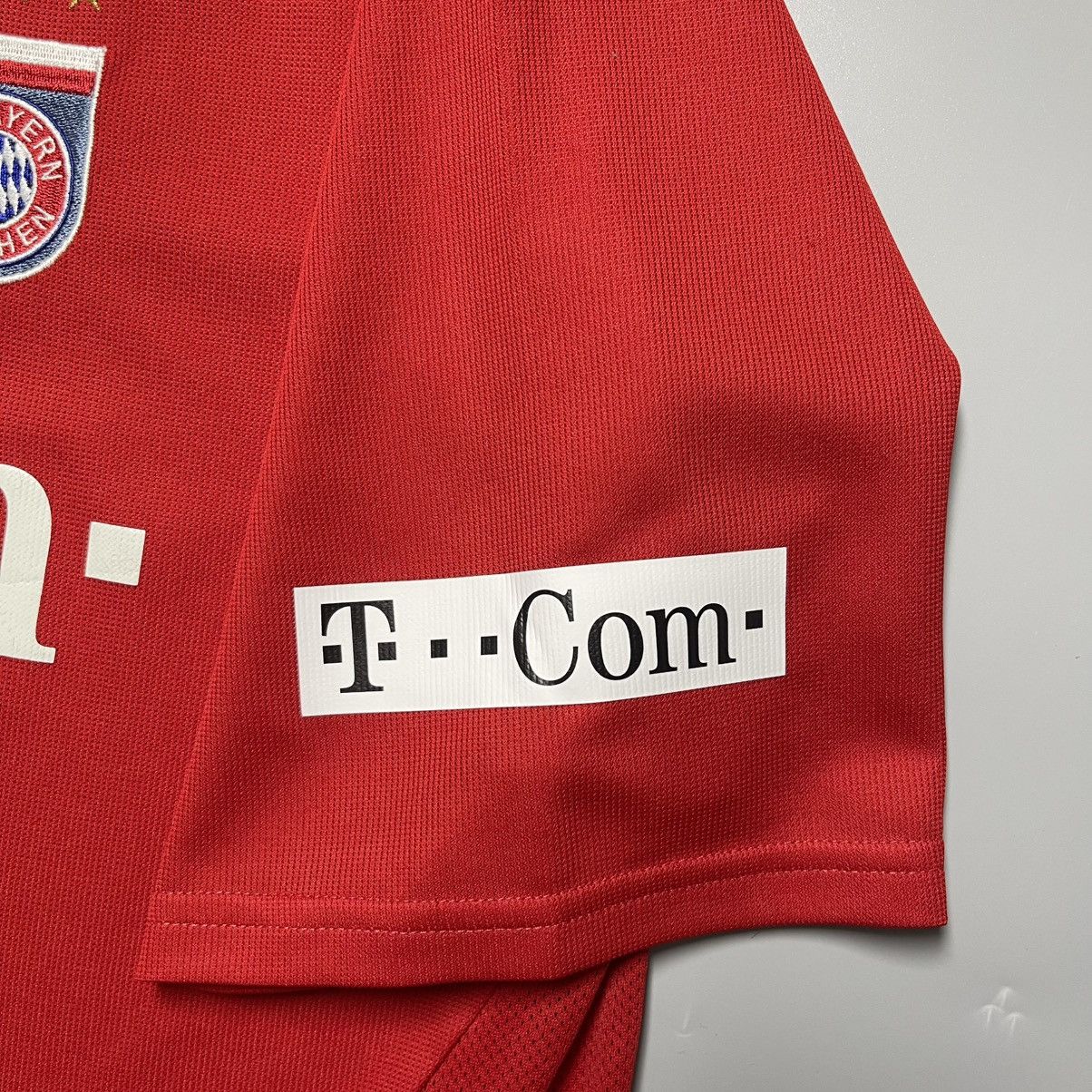 Vintage BAYERN ADIDAS 2005/2006 FOOTBALL HOME JERSEY #10 MAKAAY Size US L / EU 52-54 / 3 - 9 Thumbnail
