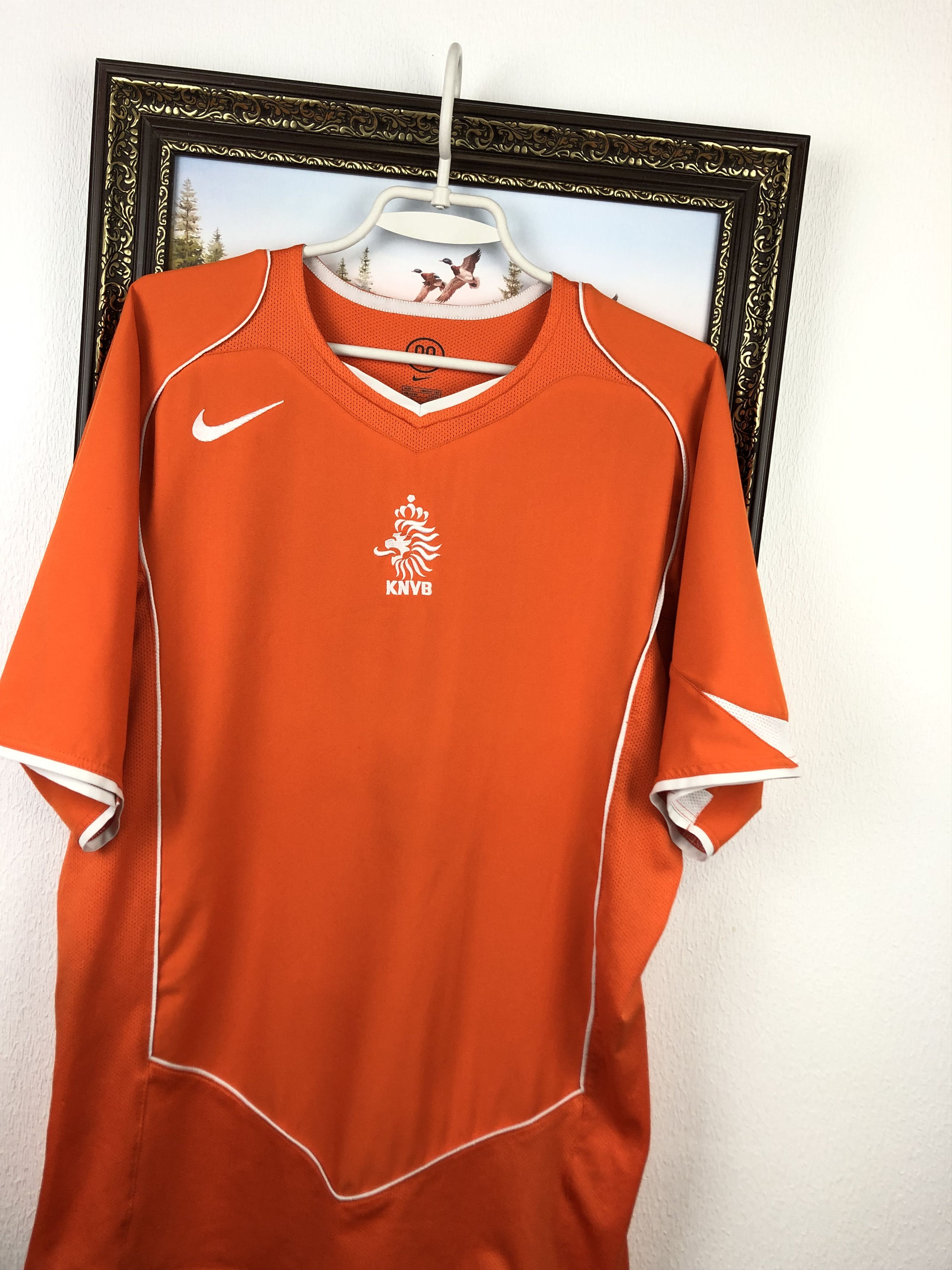 Nike × Vintage Netherlands Home football shirt 2004 Soccer Nike Jersey Size US L / EU 52-54 / 3 - 4 Thumbnail