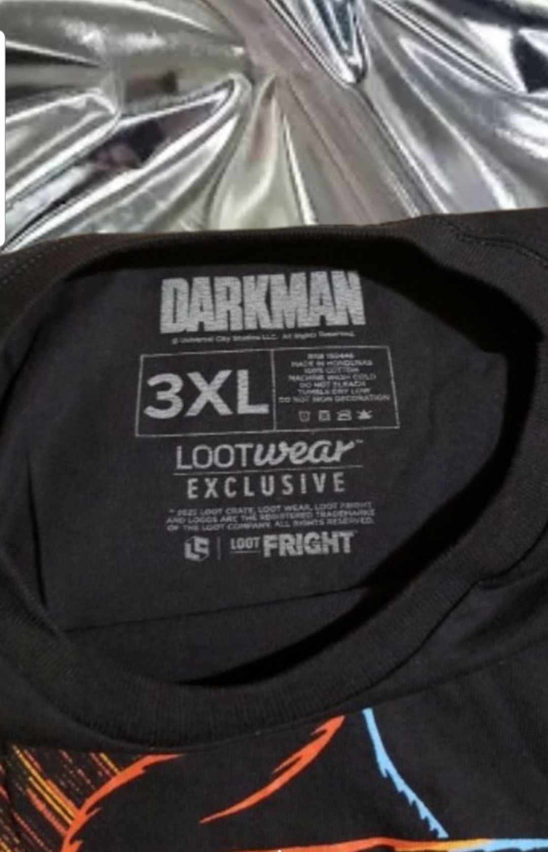 Marvel Comics MEN'S ICONIC LIMITED MARVEL DARKMAN T-SHIRT 1990s PLUS 3XL Size US XXL / EU 58 / 5 - 3 Thumbnail