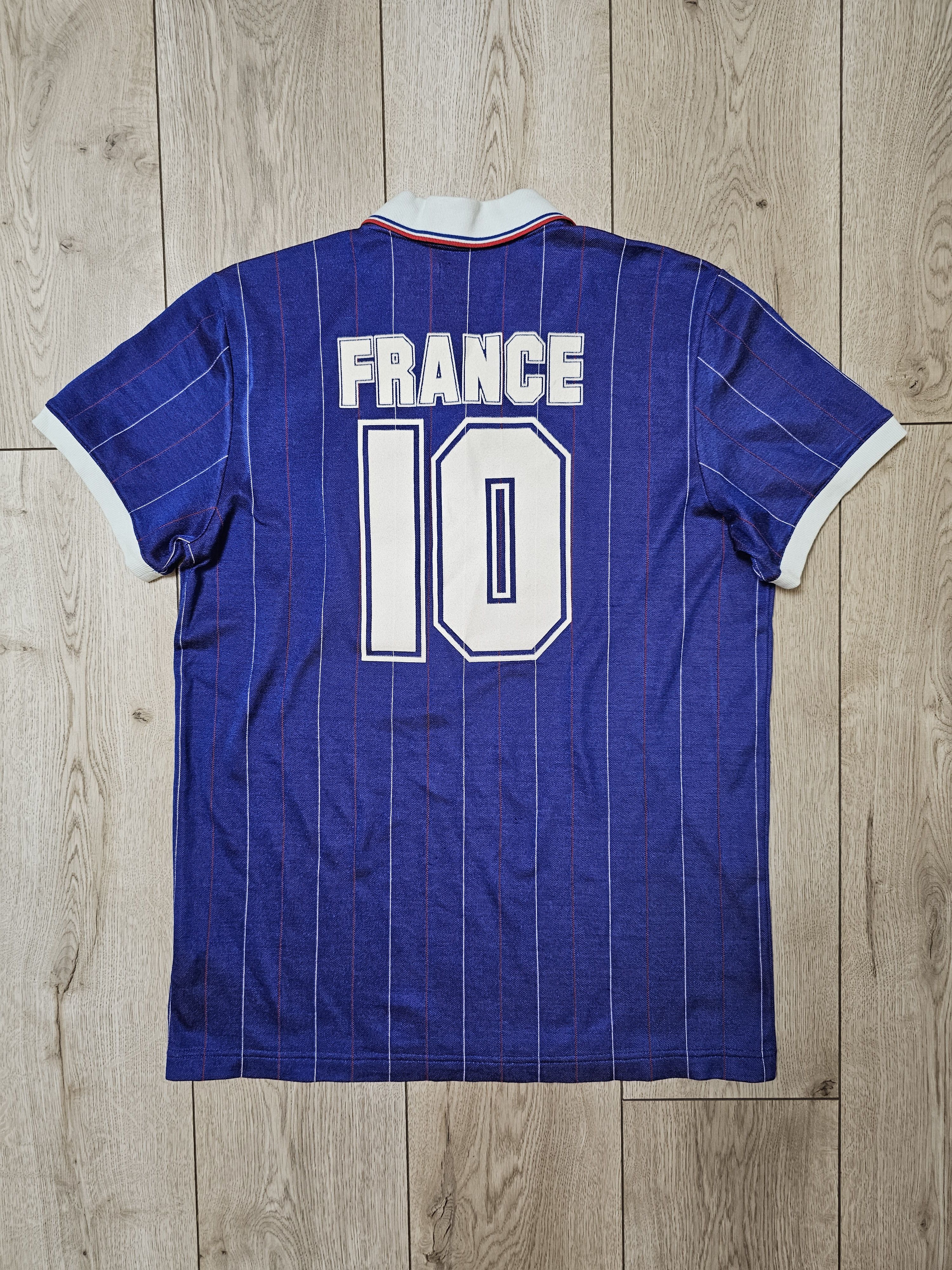 Adidas FRANCE 1982 HOME FOOTBALL SHIRT FRANCE SOCCER JERSEY Size US L / EU 52-54 / 3 - 2 Thumbnail