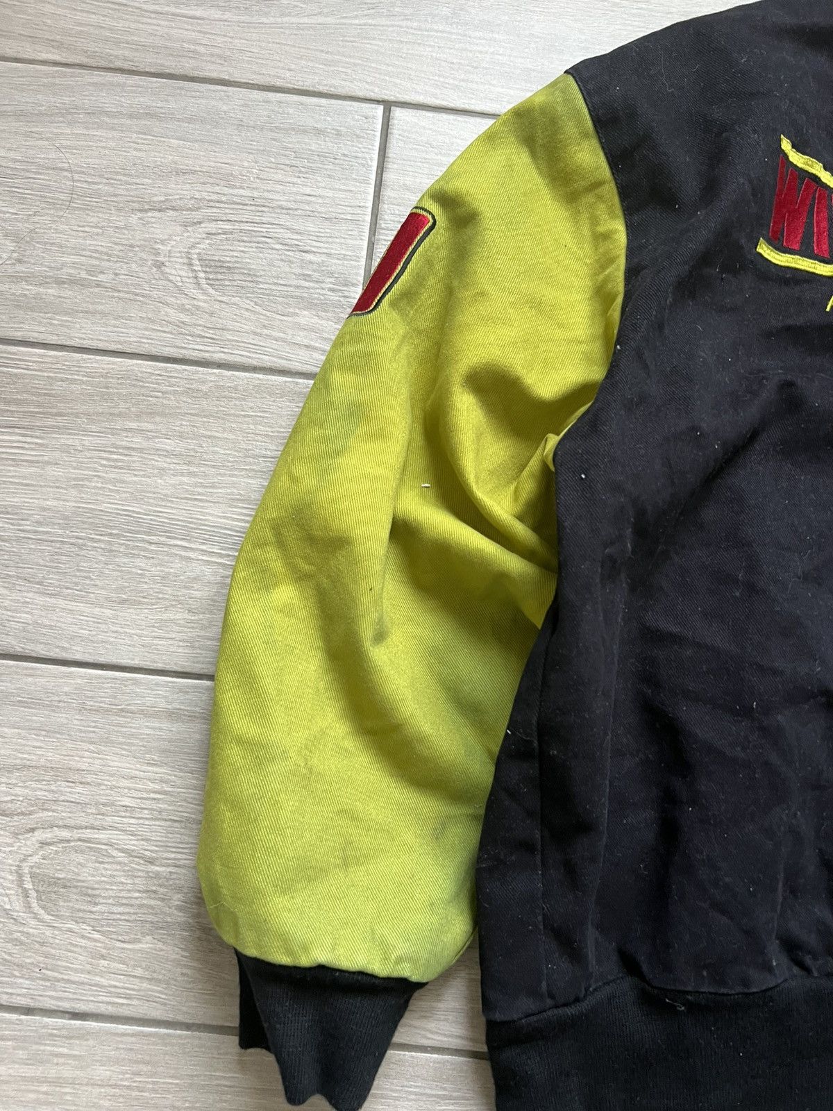 NASCAR Vintage 1990's Pfizer Racing Mark Martin Nascar Jacket Size US M / EU 48-50 / 2 - 10 Thumbnail