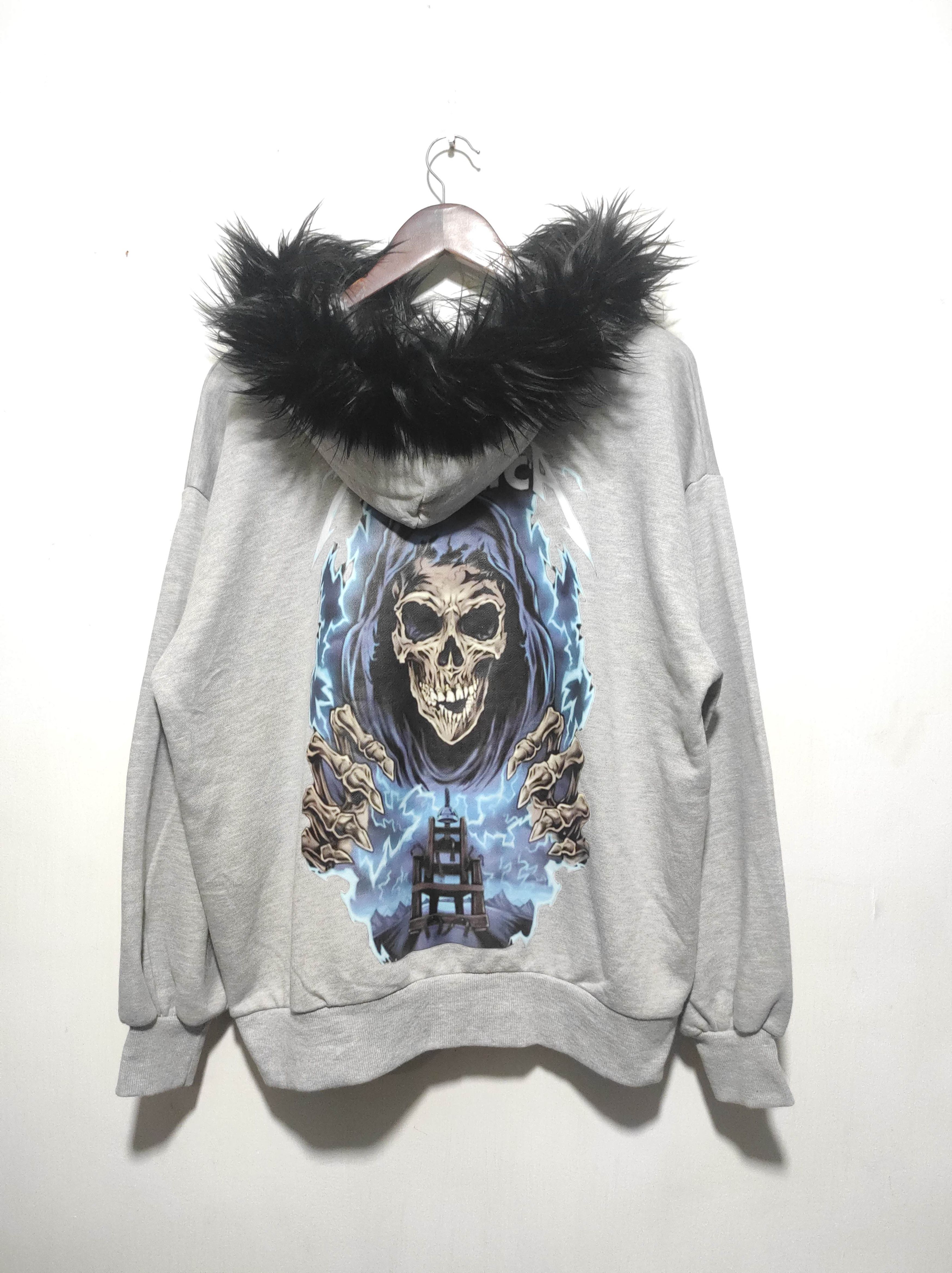 Hysteric Glamour Custom Metallica Boxy Zipper Fur Hoodie i6w9 Lgb Style Size US M / EU 48-50 / 2 - 16 Thumbnail