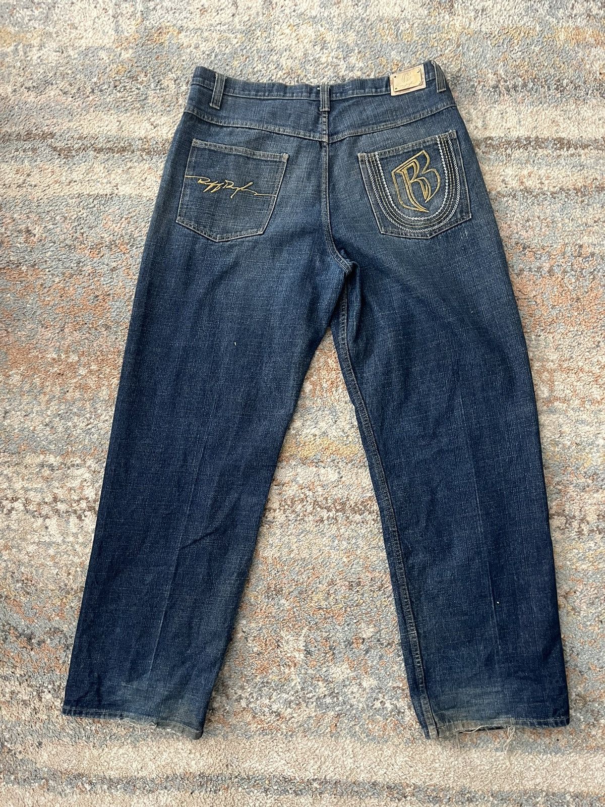 Vintage VTG Ruff Rydas Jeans Y2K 38x30 Size US 38 / EU 54 - 1 Thumbnail