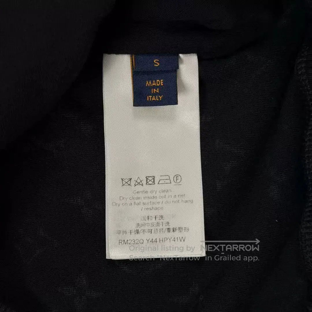 Louis Vuitton black hooded jacket with LV pattern. Size US S / EU 44-46 / 1 - 4 Thumbnail