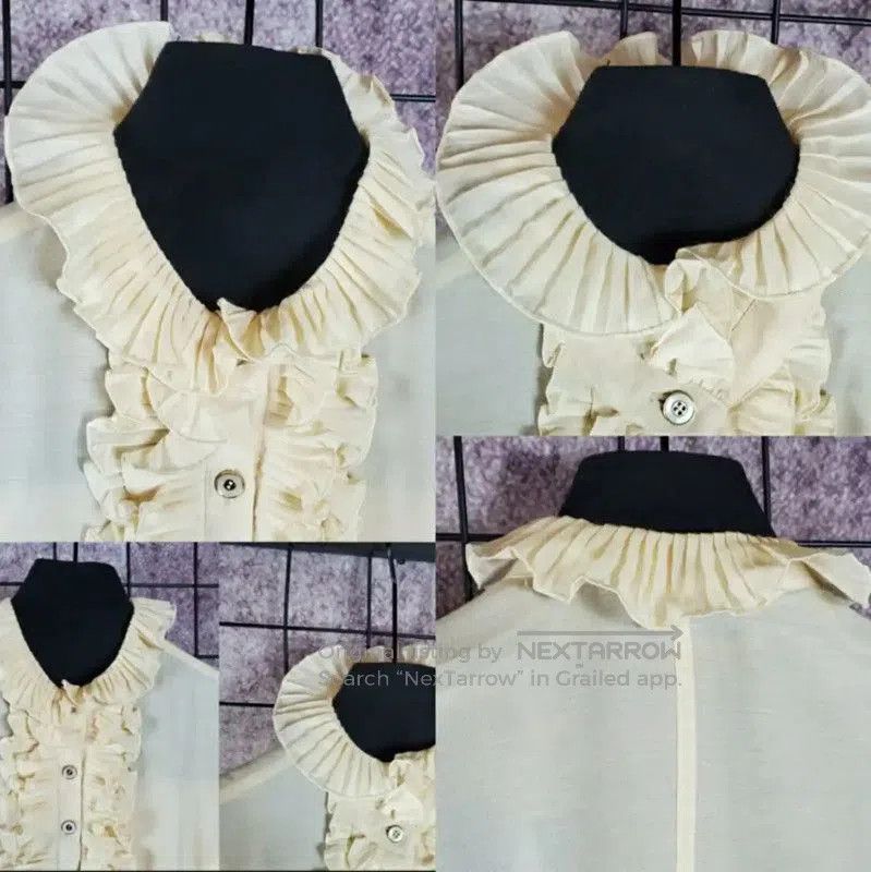 Dior Dior Summer Beige Silk Blend Short Sleeve Shirt . Size M / US 6-8 / IT 42-44 - 4 Thumbnail