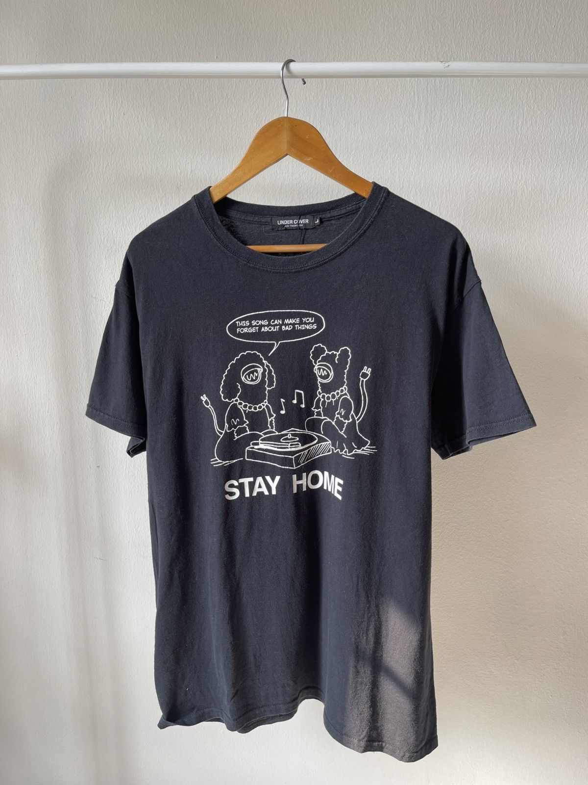 Undercover 2000s Undercover 'Stay Home' Tee Size US L / EU 52-54 / 3 - 3 Thumbnail