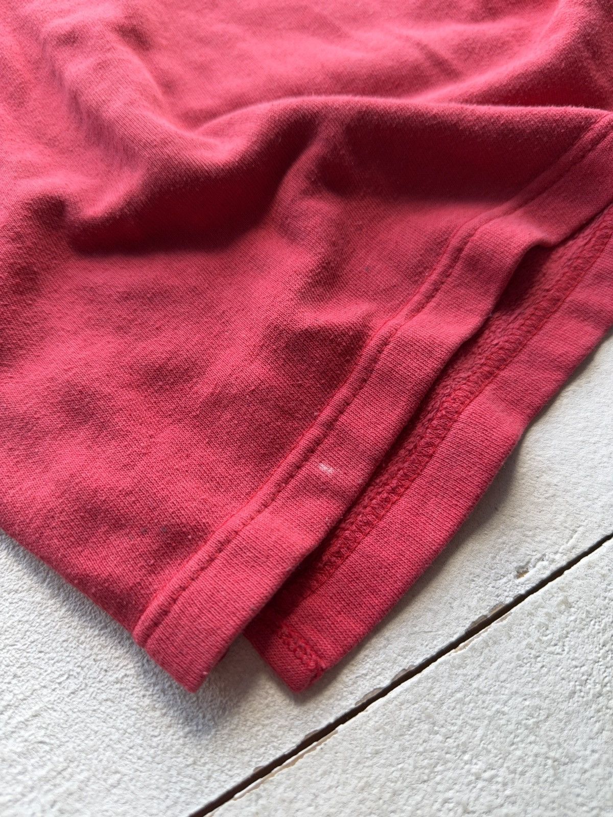 Puma Vintage 90s Faded Red Puma Logo Basic Streetwear Tee Shirt Size US L / EU 52-54 / 3 - 4 Thumbnail