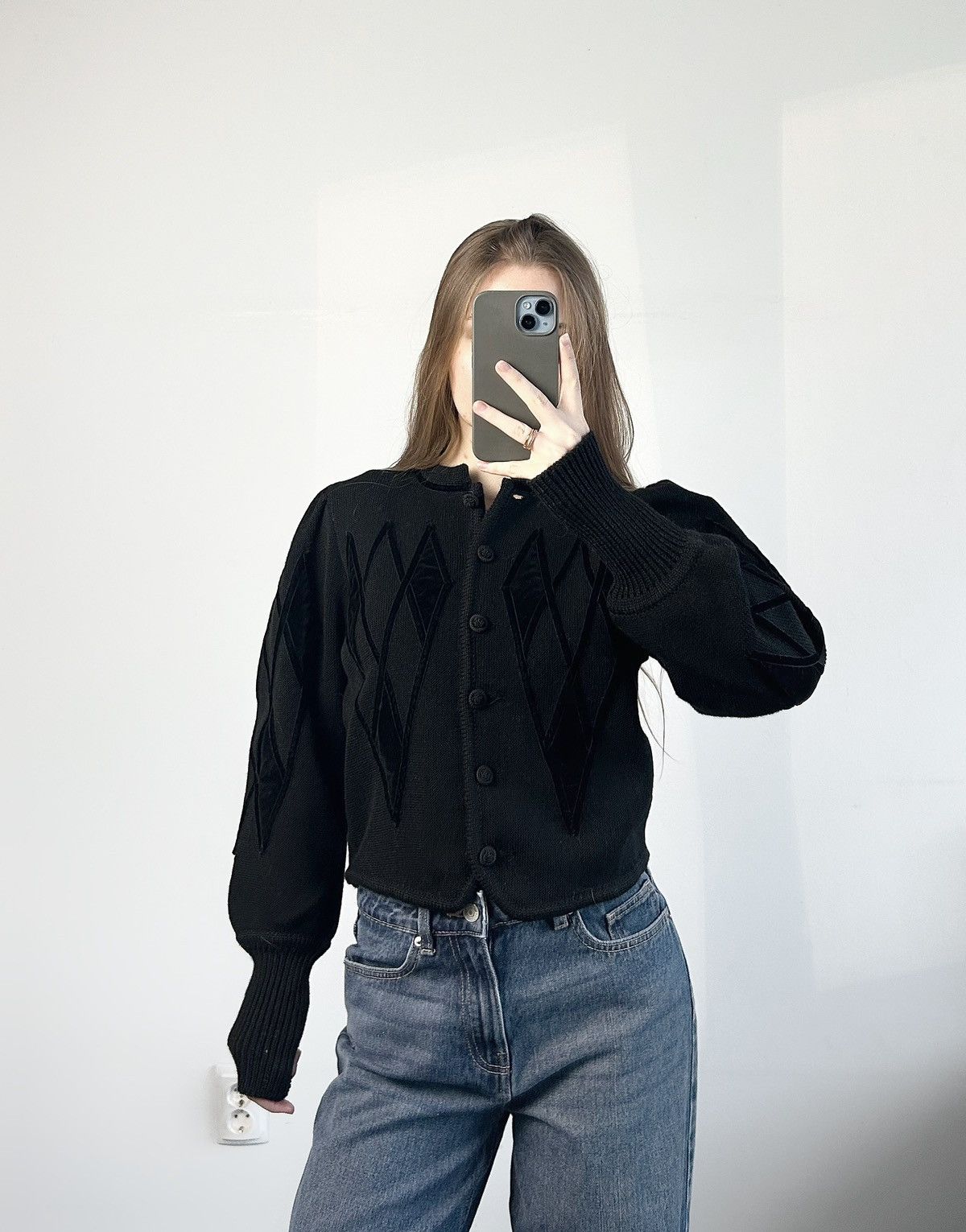 Vintage Archive vintage sweater Austrian astrifa wool cardigan 90s Size S / US 4 / IT 40 - 3 Thumbnail
