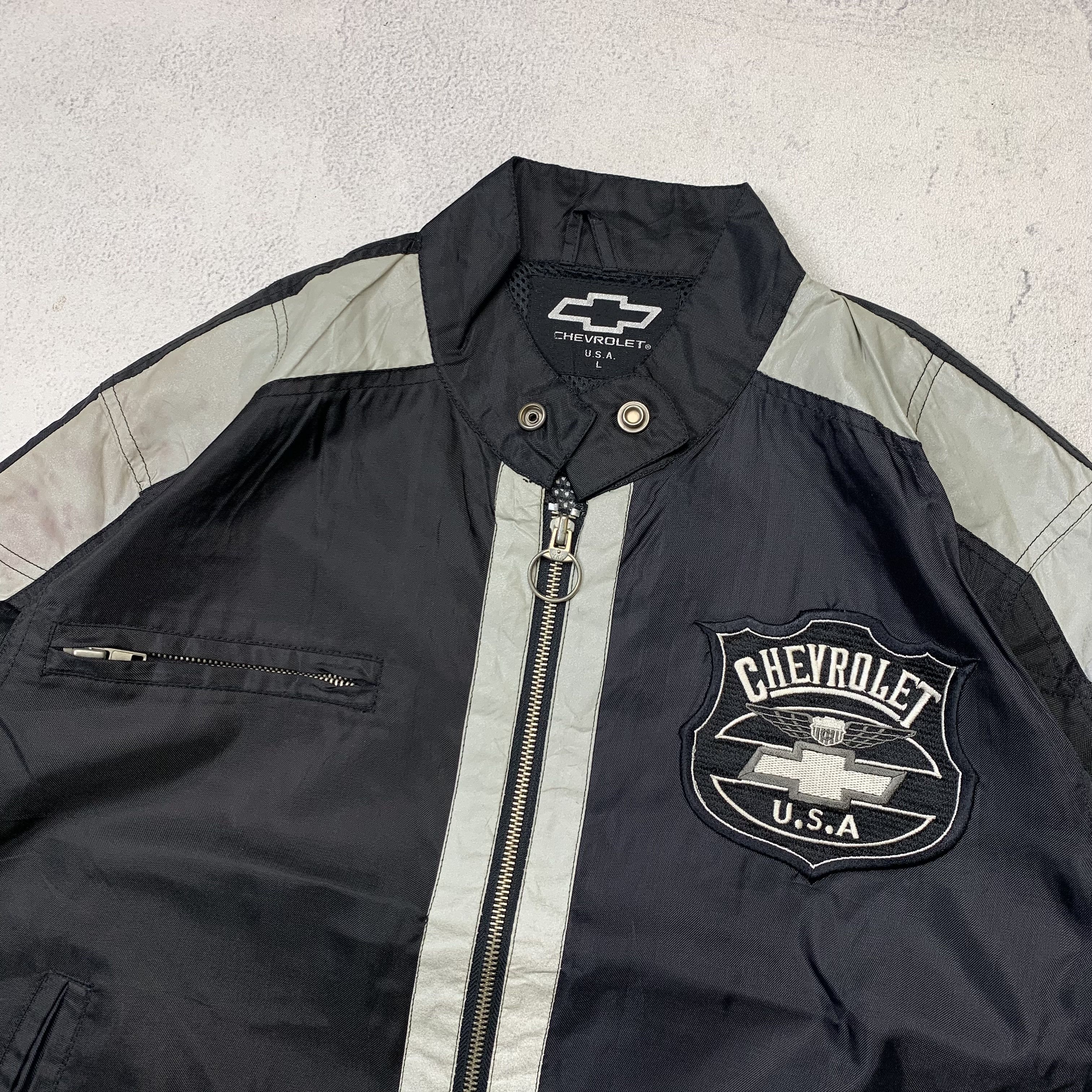 Chevrolet Vintage Chevrolet Biker Jacket Size US L / EU 52-54 / 3 - 4 Thumbnail