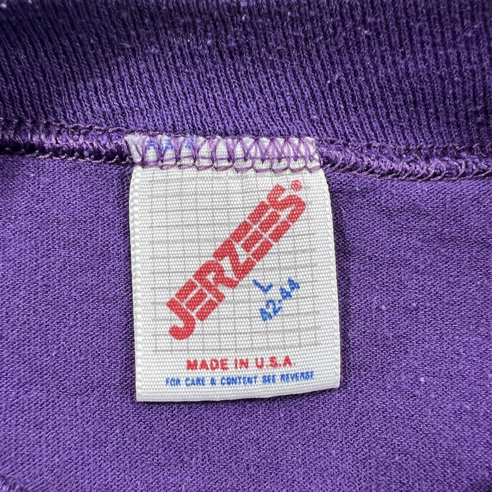 Jerzees Vintage Jerzees Operation Desert Storm Graphic Tee Size US L / EU 52-54 / 3 - 3 Thumbnail