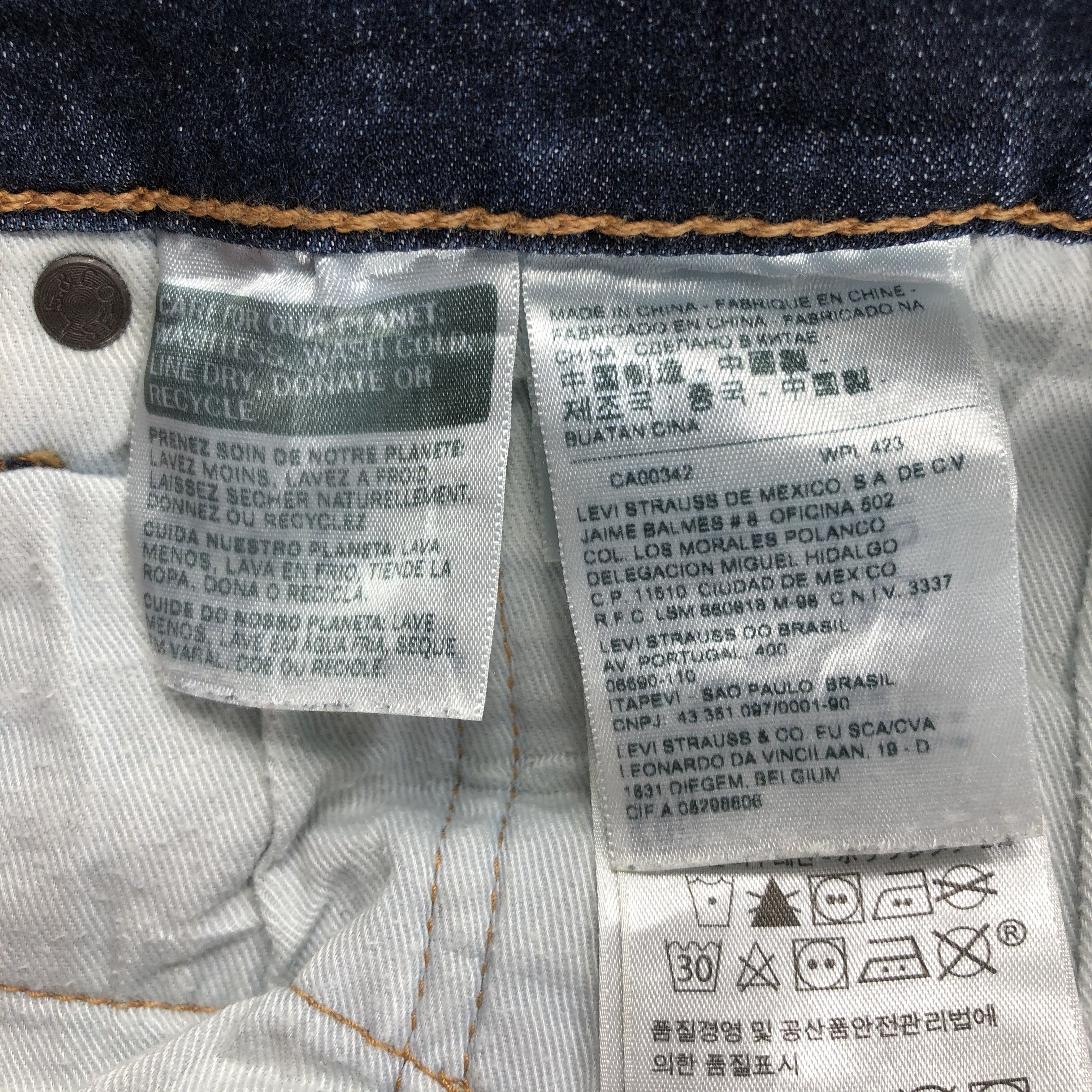Levi's × Vintage Vintage Blue Wash Levis 505 Jeans-JM2292 Size US 36 / EU 52 - 11 Thumbnail