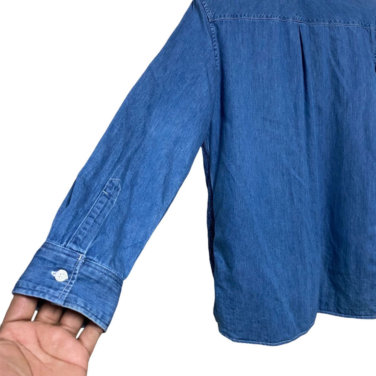 Ron Herman Ron Herman Denim Shirt Size US L / EU 52-54 / 3 - 10 Thumbnail