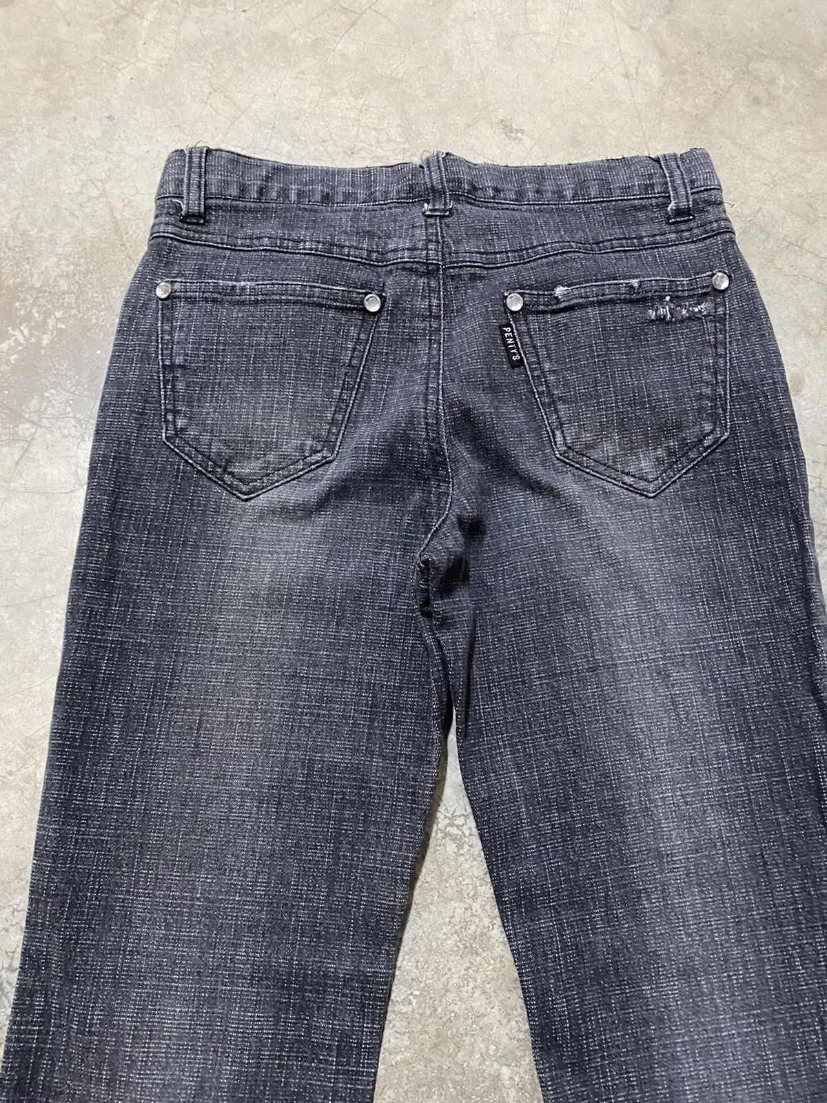 Hysteric Glamour × If Six Was Nine × Le Grande Bleu (L.G.B.) Flare Jeans Japanese Penty’s Stretch Denim p91 Size 27" / US 4 / IT 40 - 11 Thumbnail