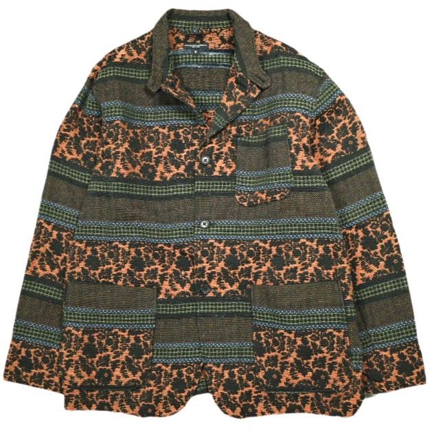 Engineered Garments Engineered Garments Engineered Garments Loiter Jacket Ethnic Floral Jacquard Jacket Textile Outerwear DUTY FREE for USA Size ONE SIZE - 1 Thumbnail