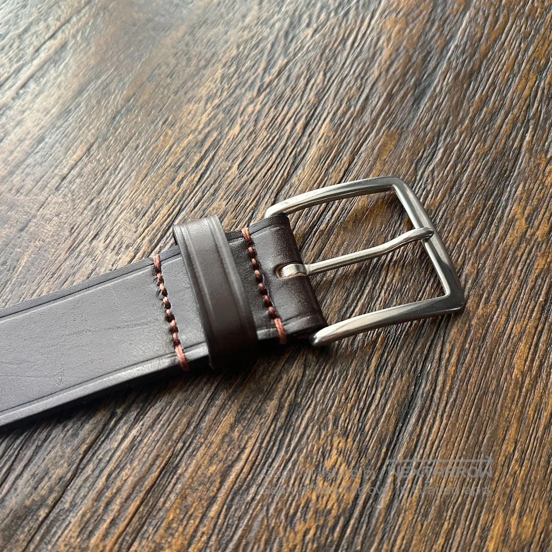 Other TWC Solid Brass Brown Belt. Size ONE SIZE - 3 Thumbnail