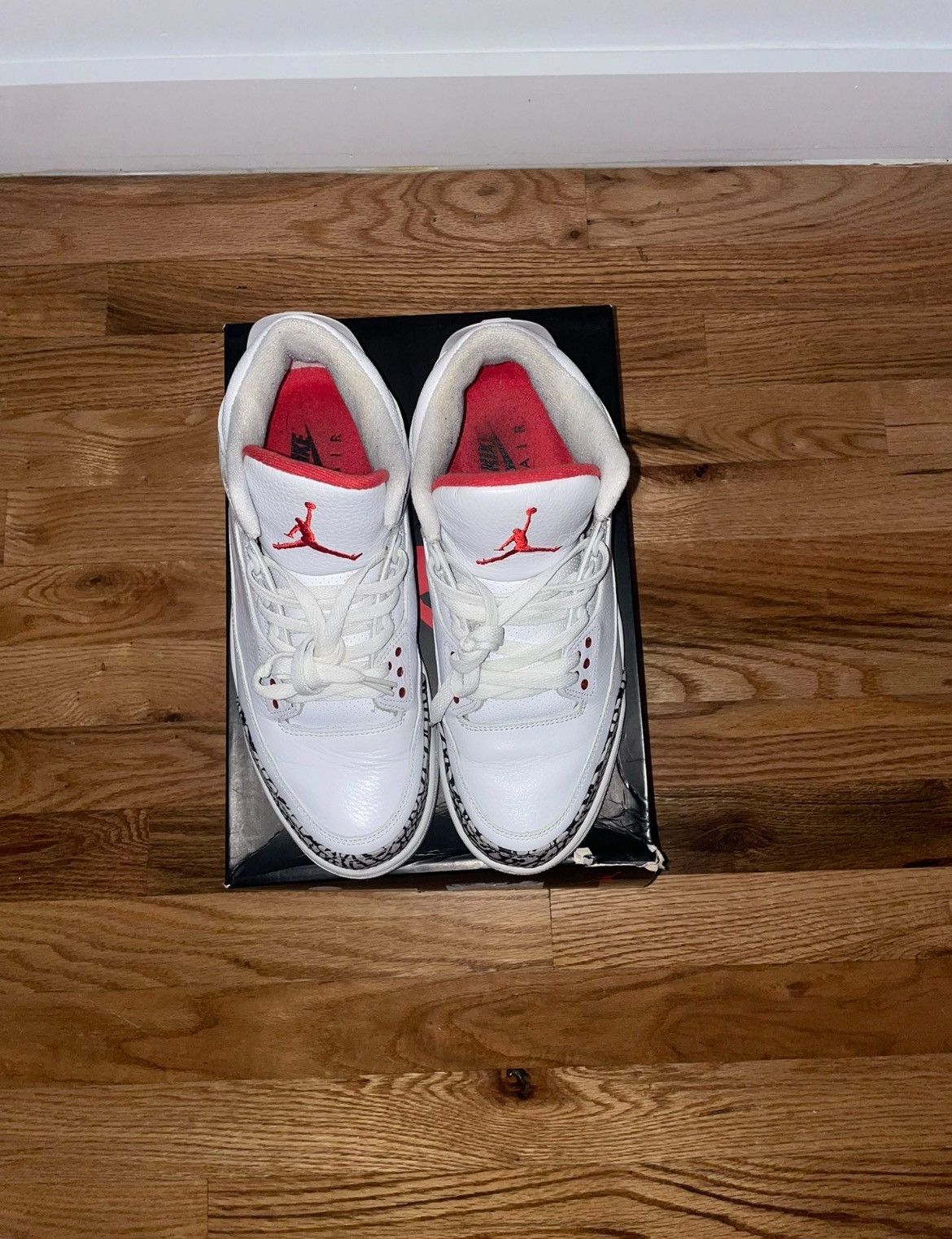 Jordan Brand Jordan 3 Retro White Cement '88 Dunk Contest Size US 9.5 / EU 42-43 - 4 Thumbnail