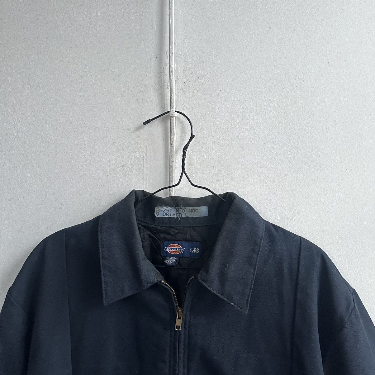 Dickies Vintage Baby Blue Contrast Stitch Dickies Work zip jacket Size US L / EU 52-54 / 3 - 9 Thumbnail