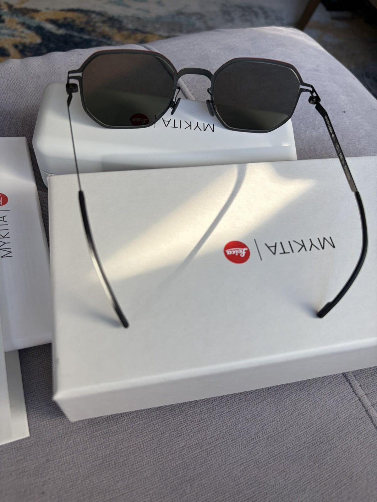 Mykita MYKITA x Leica ML15 Red Edge Polarized Zeiss Lens Sunglasses Size ONE SIZE - 6 Thumbnail