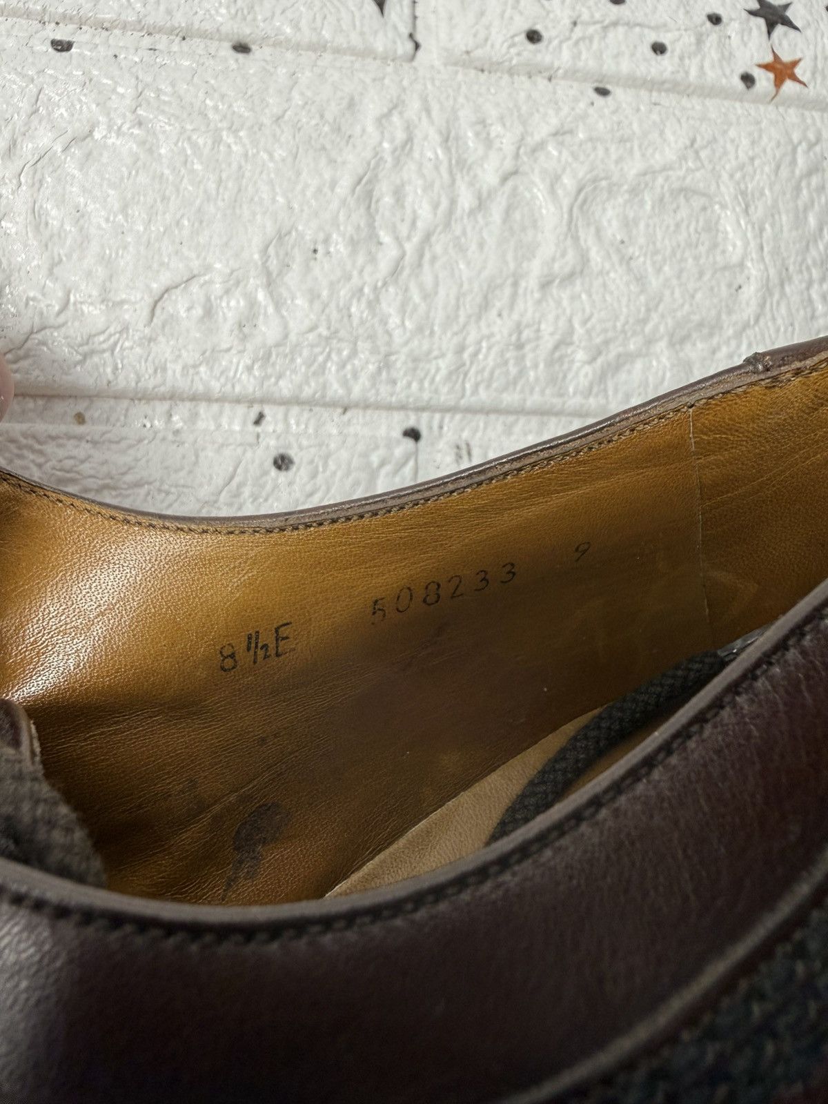 Bally Bally Parawet Oxford US9 UK8.5 EUR44 Vintage Brown Leather Size US 9 / EU 42 - 19 Thumbnail