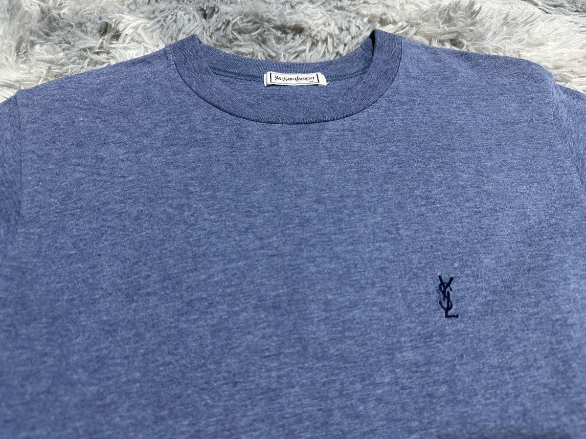 Yves Saint Laurent 🔥80s Vintage Yves Saint Laurent Shirt Ysl Embroidered Logo Size US S / EU 44-46 / 1 - 1 Thumbnail