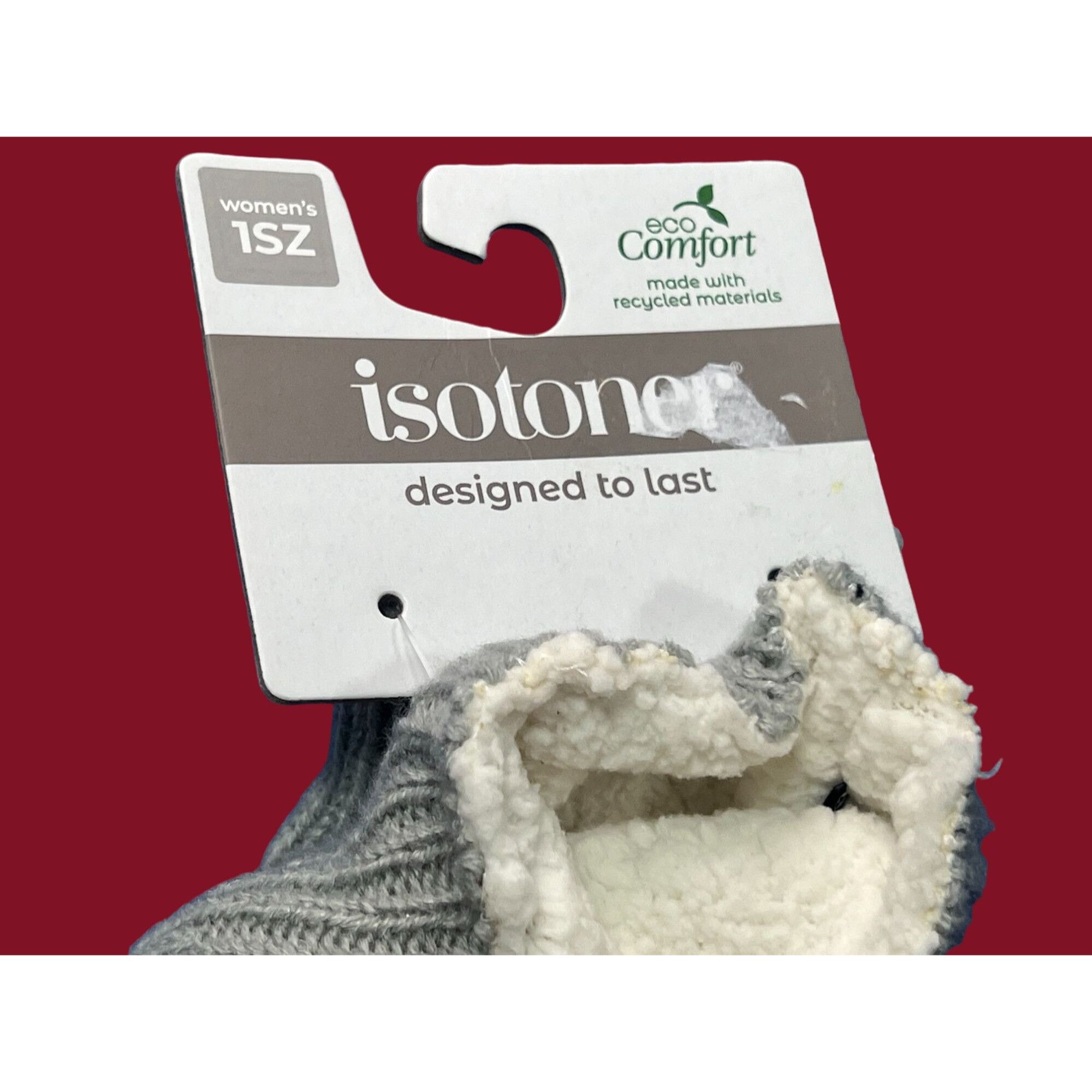 Other Isotoner - Women's Winter Gloves - Light Gray - 1SZ Size ONE SIZE - 12 Thumbnail