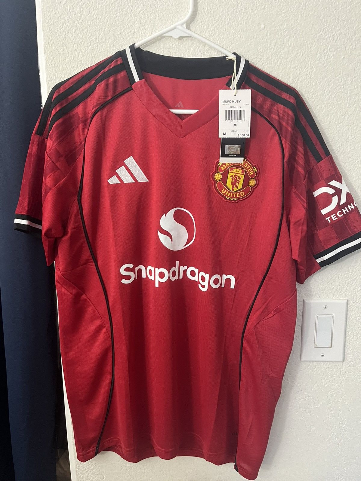 Adidas Adidas Manchester United 25/26 Bruno Fernandes Soccer Jersey Size US M / EU 48-50 / 2 - 1 Thumbnail