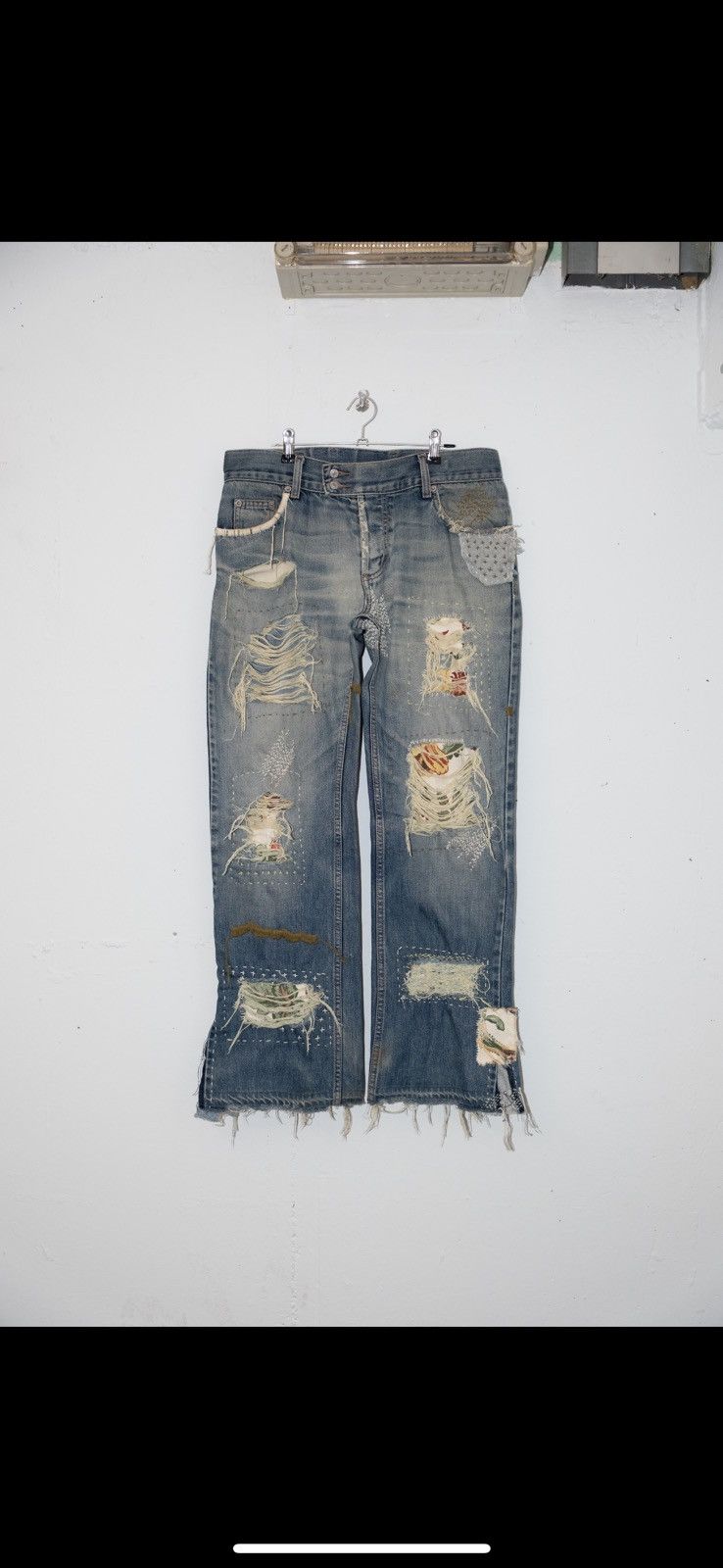 Other Battosaï Boro-Boro Jeans Size 26" / US 2 / IT 38 - 2 Thumbnail