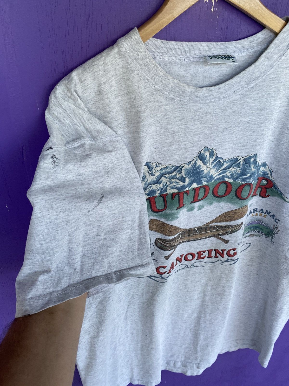 Other Vintage 90s Outdoor canoeing nature tee Size US XL / EU 56 / 4 - 3 Thumbnail