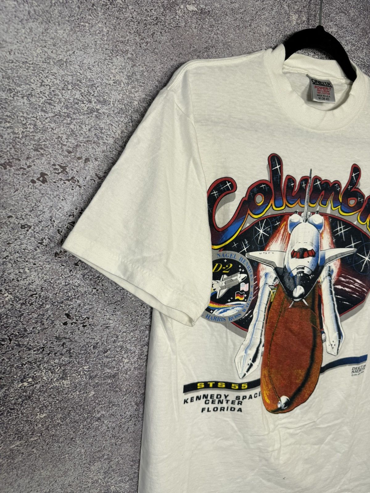 Vintage 90’s Vintage Official 1993 NASA Space Shuttle Columbia Tee Size US M / EU 48-50 / 2 - 4 Thumbnail