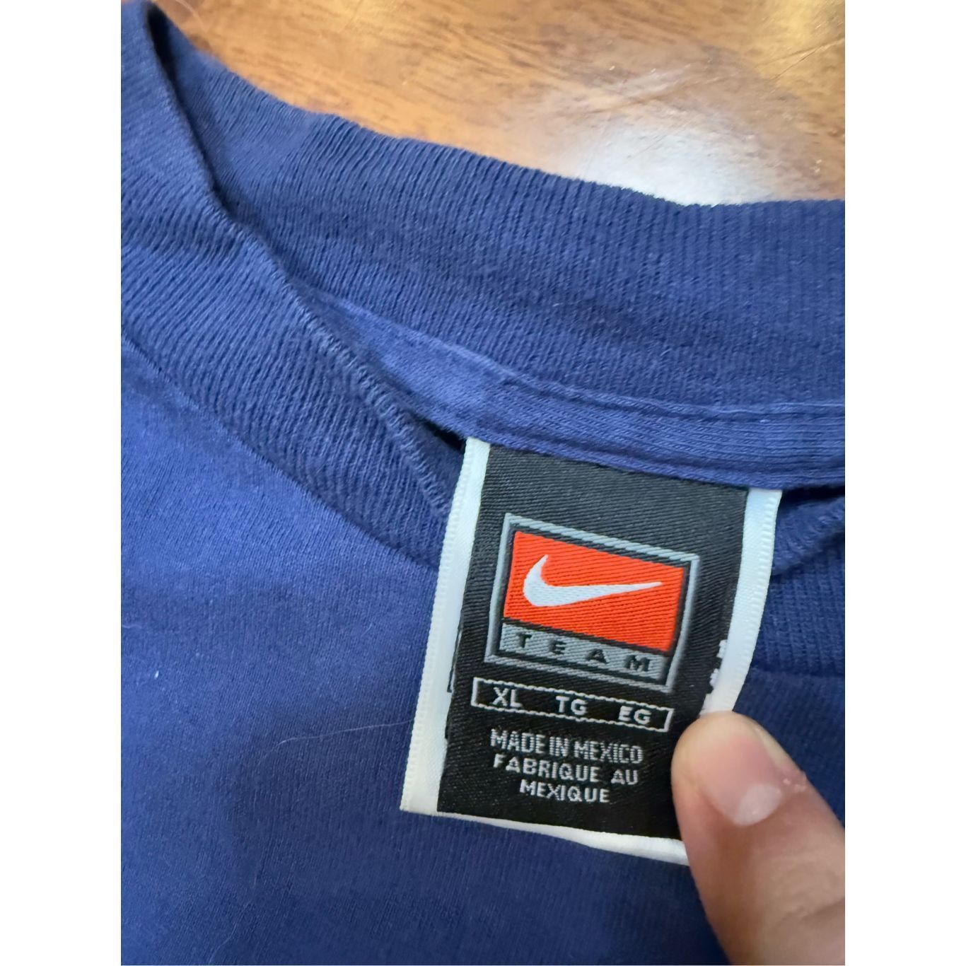 Nike Size XL Vintage Team Nike Swoosh Y2K Penn State University Long Sleeve Shirt Size US XL / EU 56 / 4 - 4 Thumbnail