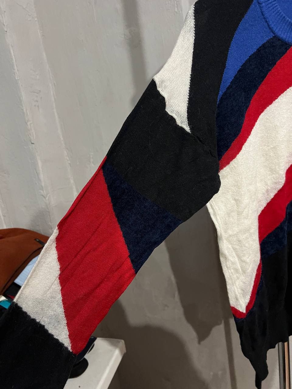 Diesel DIESEL ABSTRACT MENS COLORFUL KNIT FASHION CRAZY SWEATER L Size US L / EU 52-54 / 3 - 11 Thumbnail