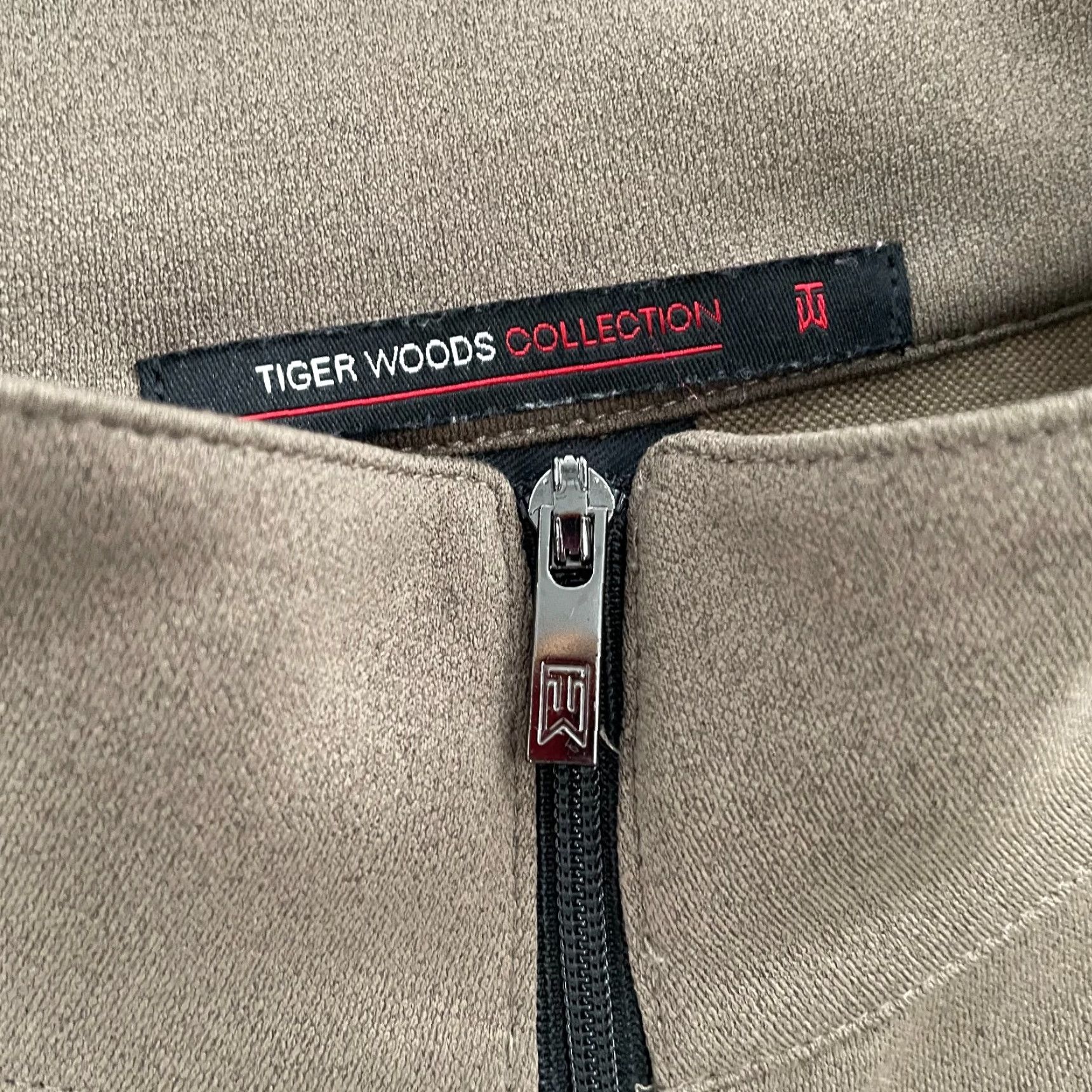 Nike VINTAGE Tiger Woods Nike Sweater Pullover Adult XL Brown Long Sleeve 1/4 Zip Casual Outdoor Sports Size US XL / EU 56 / 4 - 4 Thumbnail