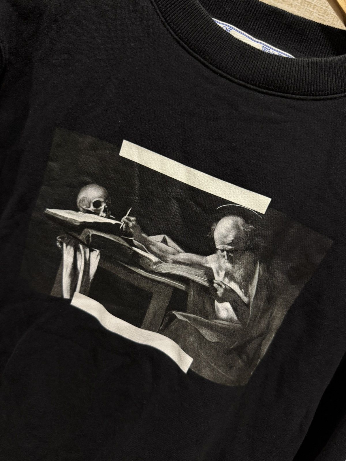Off-White OFF WHITE CARAVAGGIO BLACK SWEATSHIRT Size US XS / EU 42 / 0 - 4 Thumbnail