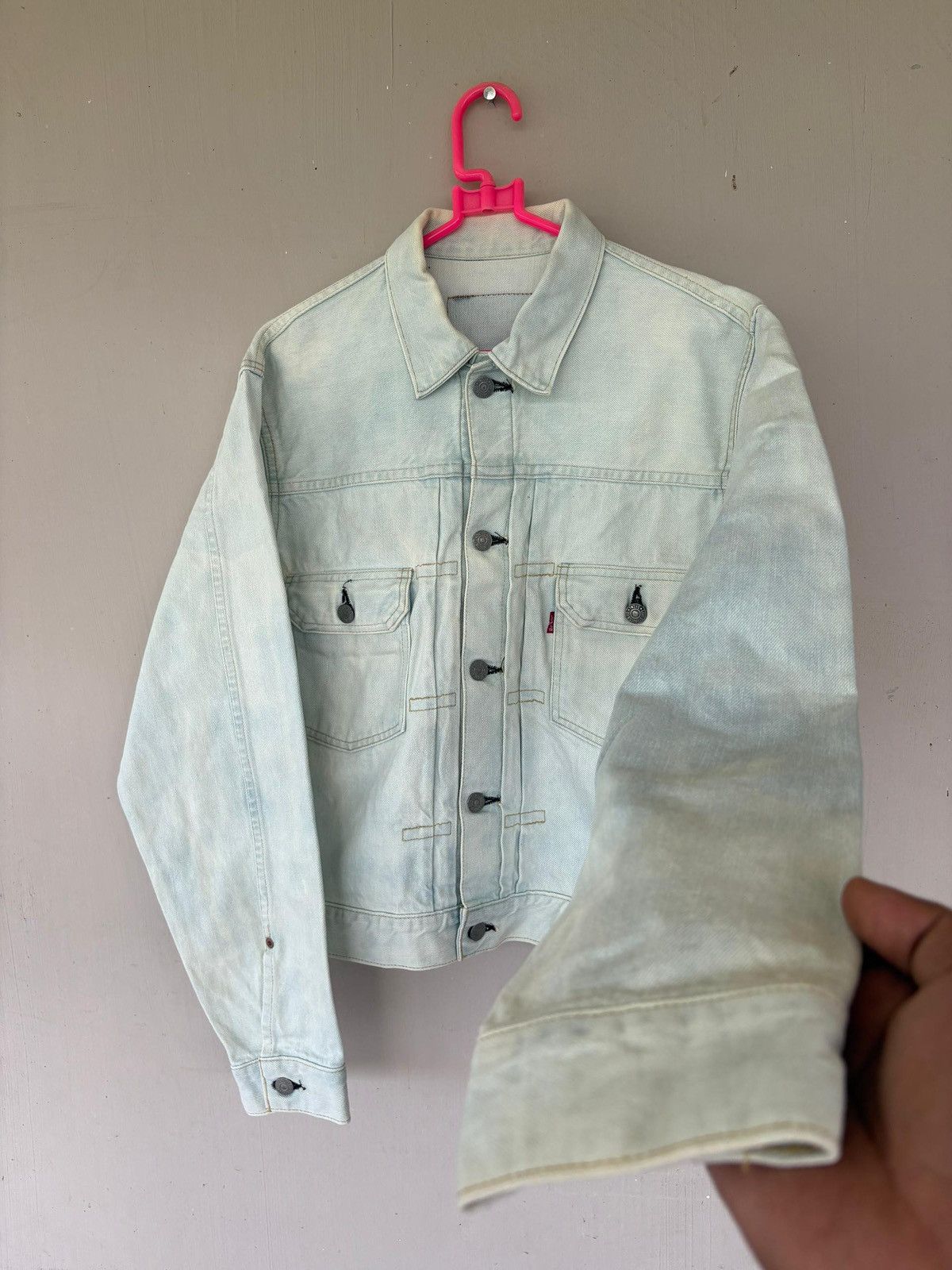 Levi's Vintage Clothing Vintage Levi’s Tracker Denim Jacket Big E Stonewash Design Size US M / EU 48-50 / 2 - 3 Thumbnail
