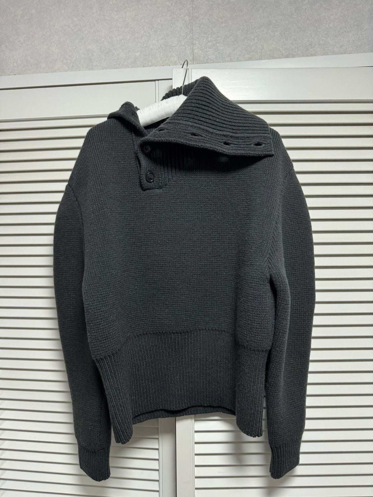Bottega Veneta Turtleneck Double Face Shetland Wool Knit Sweater Jumper Size US M / EU 48-50 / 2 - 4 Thumbnail