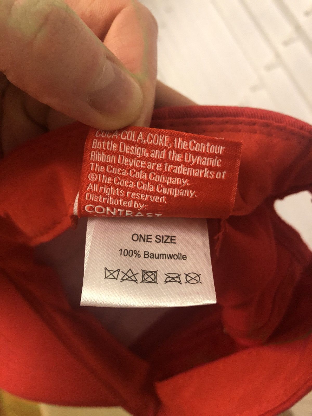Coca Cola × Vintage COCA COLA VINTAGE LOGO DESIGN CLASSIC HAT CAP Size ONE SIZE - 4 Thumbnail