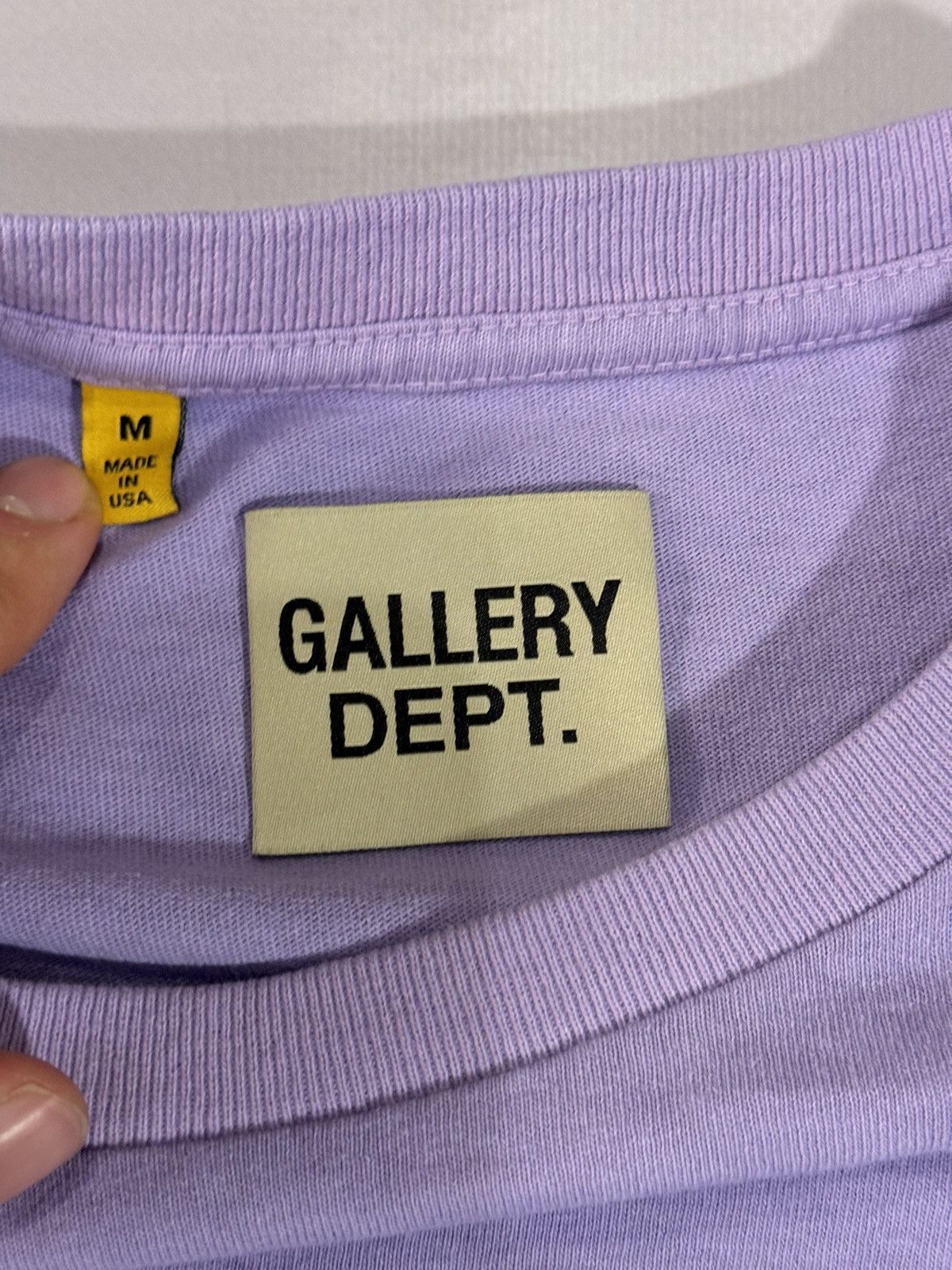 Gallery Dept. Gallery Dept “Dept” Logo L/S Tee Size US M / EU 48-50 / 2 - 4 Thumbnail