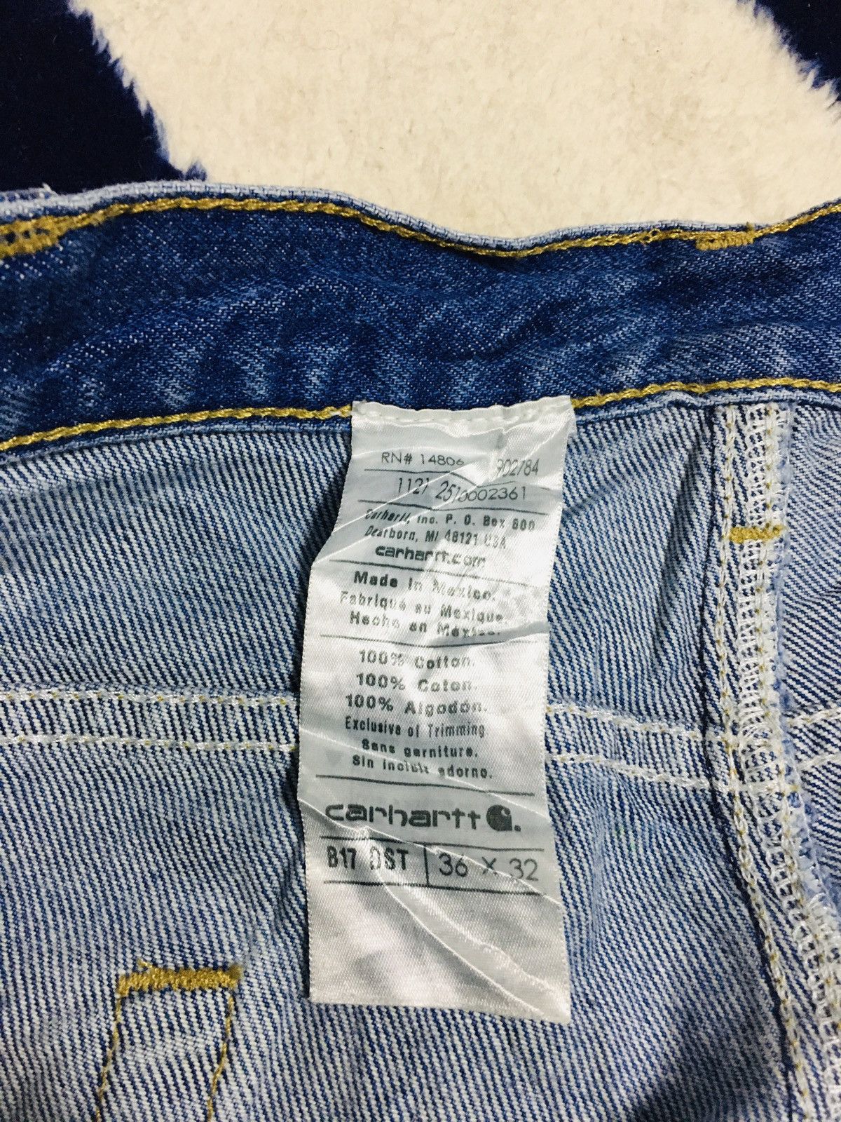 Carhartt Carhartt Distressed Jeans (16) Size US 36 / EU 52 - 9 Thumbnail