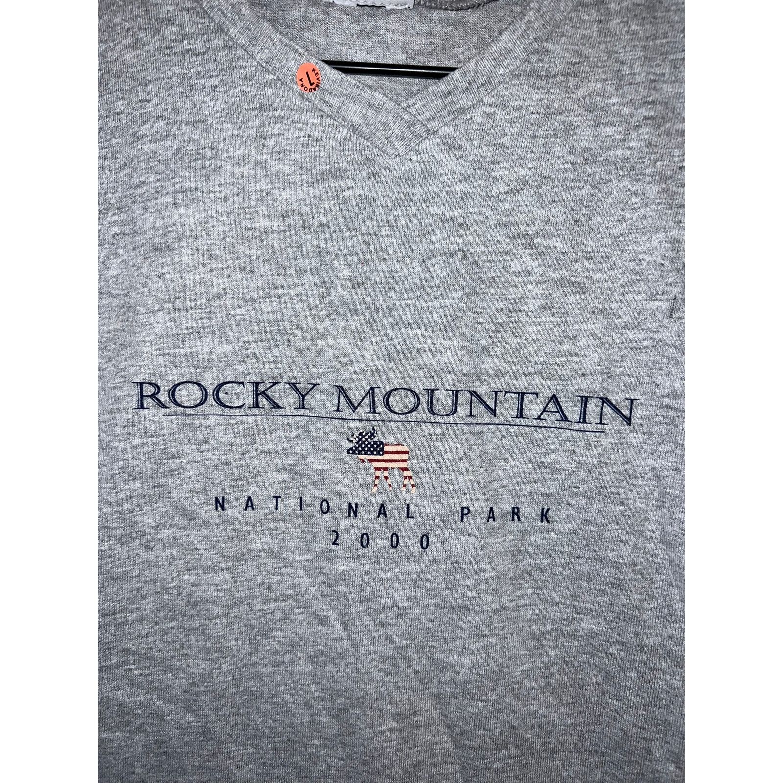 Anvil Women's Rocky Mountain Park 2000 Gray Shirt Top Women Small Size S / US 4 / IT 40 - 3 Thumbnail