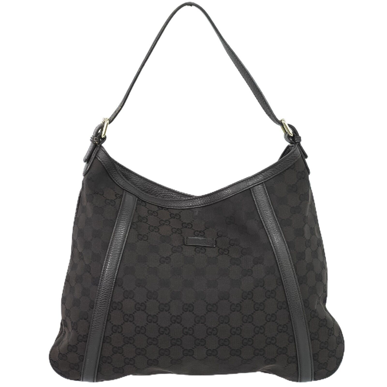 Gucci Gg Canvas Brown Canvas Shoulder Bag (Pre-Owned) Size ONE SIZE - 1 Thumbnail