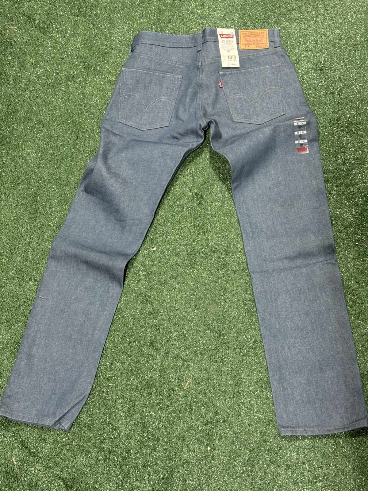 Levi's Levi’s 511 Skinny in Shrink to Fit Rigid Blue Size US 36 / EU 52 - 4 Thumbnail